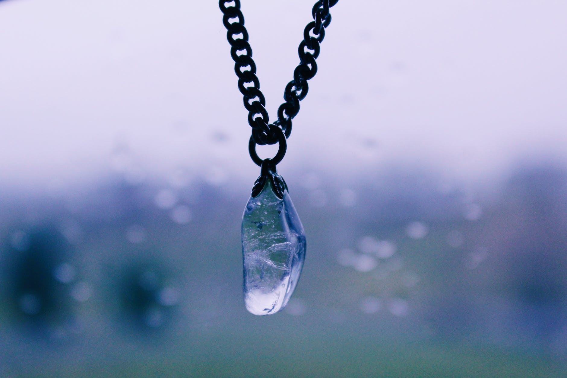 Crystal Pendant Photo by Noelle Otto
